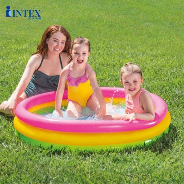 Bể bơi phao cho bé 3 tầng INTEX 57412 -  KM sốc