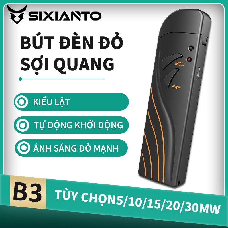 But Soi Quang B3 Do Loi Cap Quang FTTH Laser 650nm 5KM 15KM