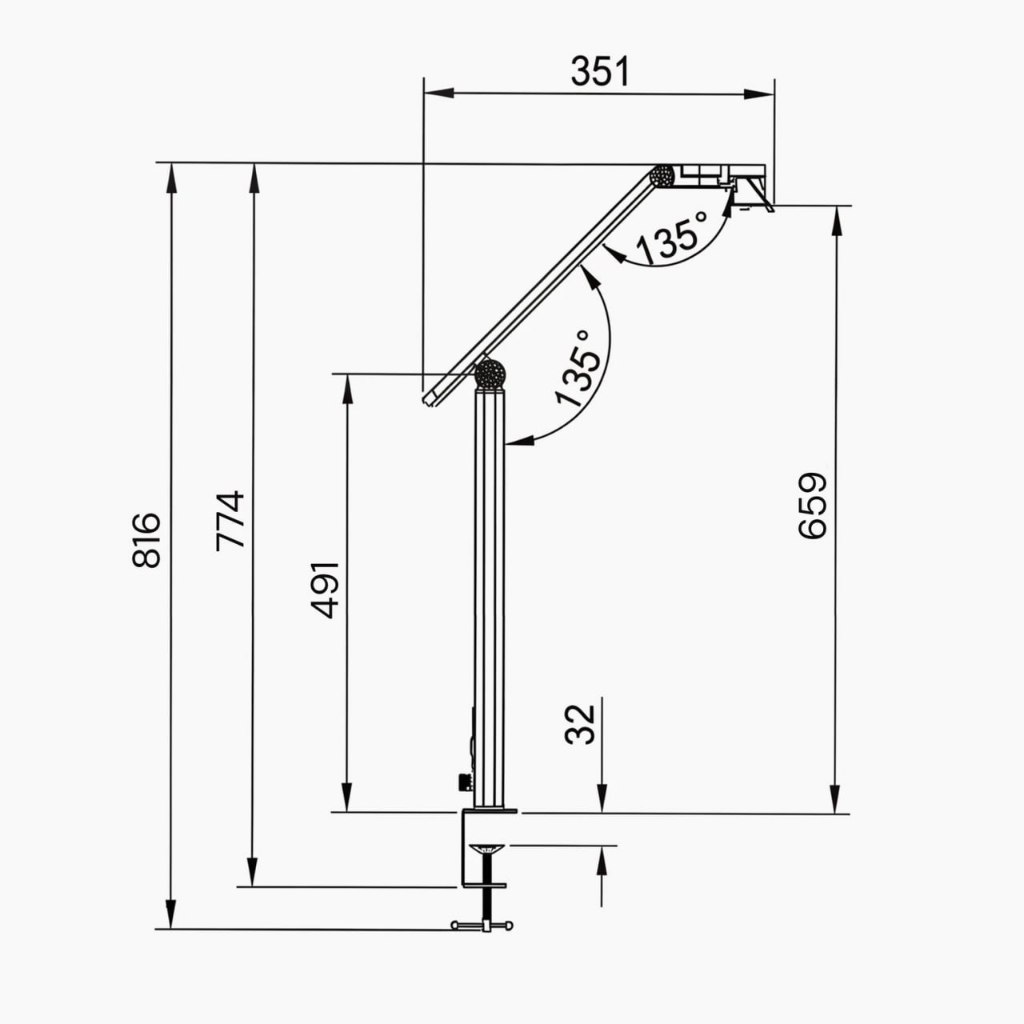 Đèn bàn làm việc bảo vệ mắt Velix Luxia Max ver 2 | Điều khiển từ xa 24W 1200 Lumen CRI >97 (Tặng đèn Motion Lite) | BigBuy360 - bigbuy360.vn
