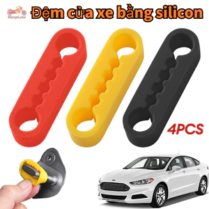 Silicon Miếng đệm giảm chấn cửa xe hơi Đệm giảm sốc Giảm tiếng ồn Miếng bảo vệ khóa