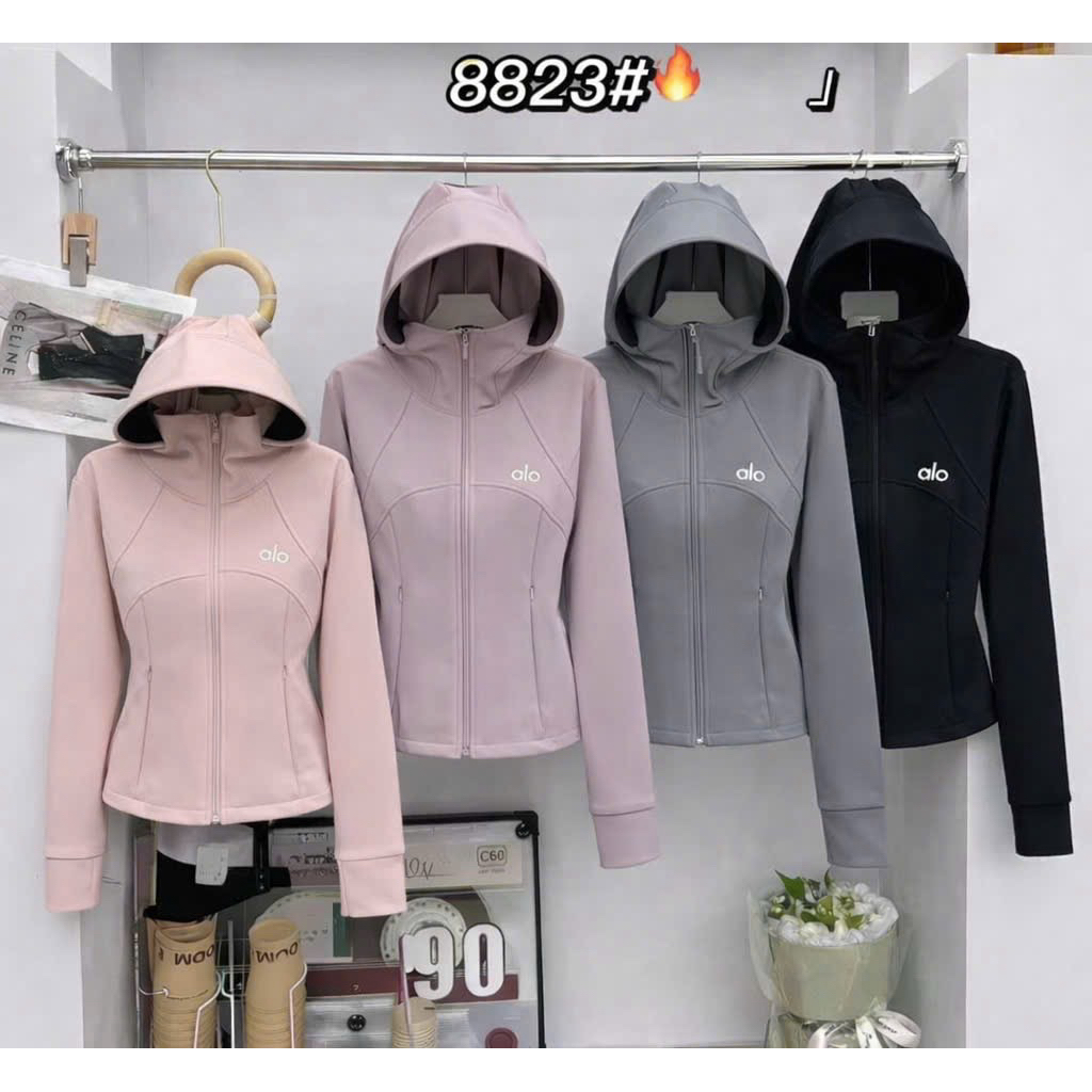 💥 Áo chống nắng 8823# hàng QC ép 2 lớp dày. Dáng eo ôm sát