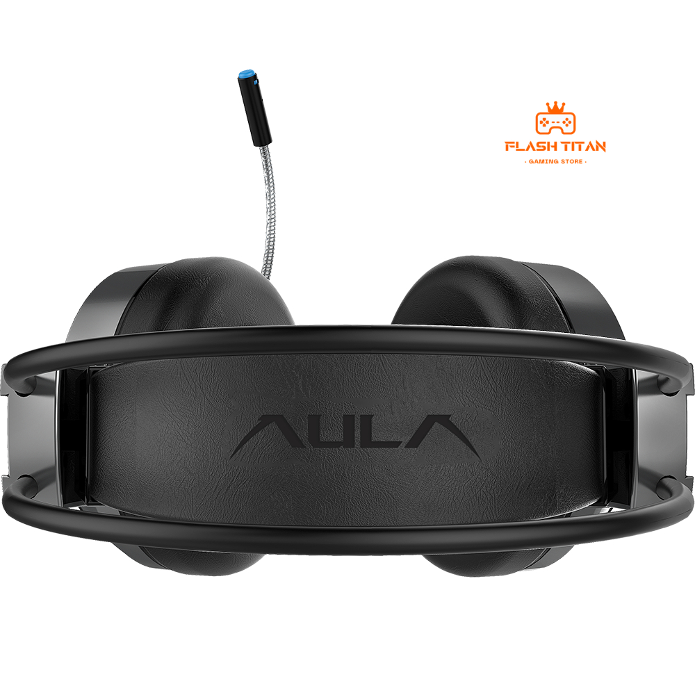 Tai Nghe Chụp Tai GAMING AULA S608 Có Dây, Đèn LED RGB, có mic đàm thoại, Hỗ trợ chơi game Dùng cho PC, Laptop | BigBuy360 - bigbuy360.vn