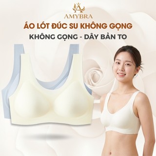 [ BST HÈ ] Combo Áo Ngực Nữ Không Viền Co Giãn, Set Áo Lót Không Gọng Su Đúc Gom Quả AMYRA A606