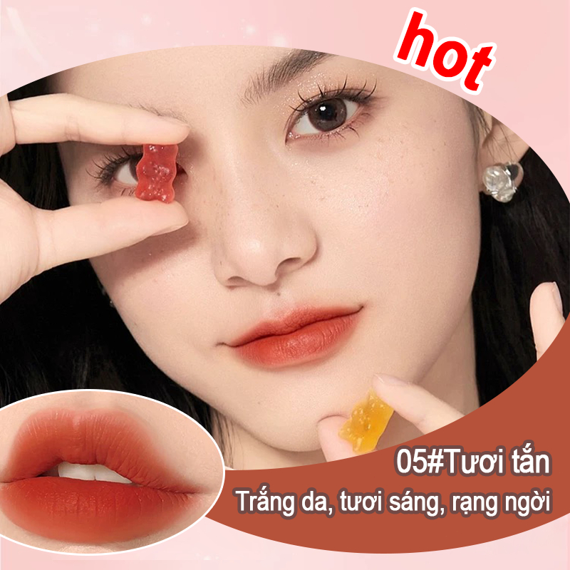 Son lì cao cấp, Màu chuẩn, Khóa màu lâu trôi, Màu chuẩn, Mềm mượt như nhung, Không khô môi, Không lộ vân môi