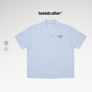 Sơ Mi Teelab Alter Stripe Cuban Shirt SS095