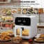 Nồi Chiên Hơi Nước QCOOKO 2026 AM-002A 6L – Màn Hình Cảm Ứng, Hàng Chính Hãng, Bảo Hành 12 Tháng
