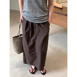 𝗖𝗵𝗼𝗰𝗼 𝗟𝗶𝗻𝗲𝗻 - |LY LINEN| - Chân váy Linen lưng chun