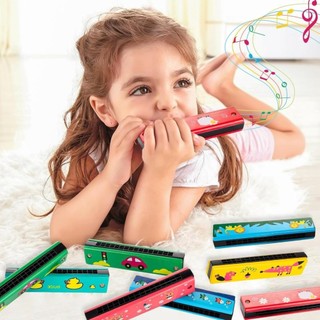 Kèn Harmonica Mini Cho Bé - Đồ Chơi Trẻ Em Kèn Gỗ Âm Nhạc Hoạt Hình Cute Giáo Dục Sớm
