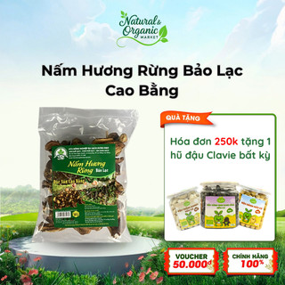 Nấm Hương Rừng Bảo Lạc Cao Bằng 200g Thơm Đậm Tự Nhiên, Ngọt Vị Núi Rừng - Natural Market