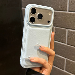 Ốp Lưng iPhone Da Mềm Viền Chỉ Chống Sốc, Cao Cấp, Bảo Vệ Camera Cho  iP X/XS/11/12/13/14/15/16/17/Plus/Pro/Max