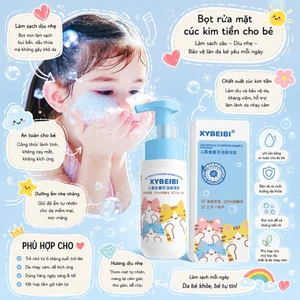 Sữa Rửa Mặt Dạng Bọt Hoa Cúc XYBEIBI Làm Sạch Dịu Nhẹ Cho Bé Từ 2 Tuổi [ORGANIC] 250ml