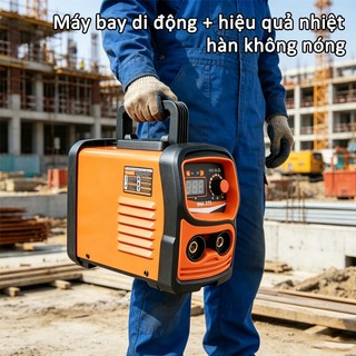 Máy Hàn Mini Siêu Nhỏ Cầm Tay MMA-225Điện 220V,Hàn Que 1.6-3.2mm,Tặng Bộ Phụ Kiện,Hạn bảo hành 1 năm