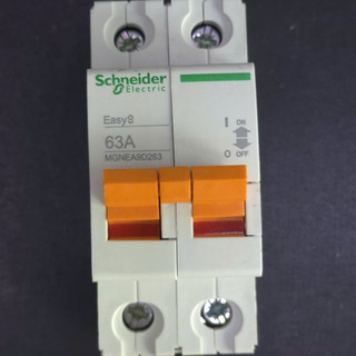 CB Schneider Easy9 63A 2P | Aptomat 2 Cực Gắn Ray DIN