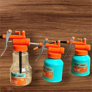 Bình châm nhớt, vịt dầu 250cc thân kim loại ống dẻo, ống cứng BAFARO