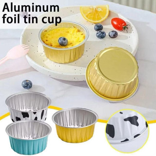 Set 10 Chiếc Nhôm Lá Thiếc Cốc Nồi Chiên Không dầu , Cốc Làm Bánh Tiện dụng