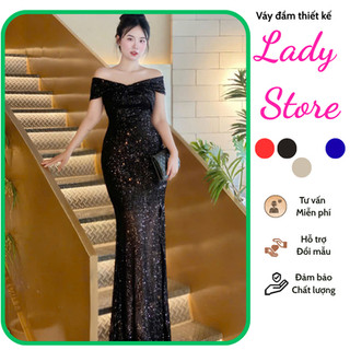 Đầm dạ hội lady dáng dài kim sa có đủ size đủ màu[damvaythietke] đi dự tiệc, sinh nhật, party,..M088