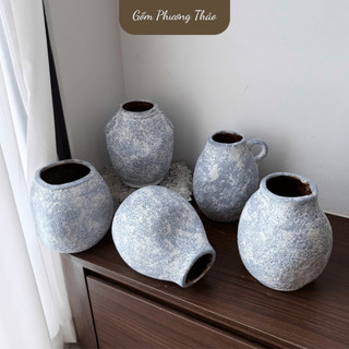 Bình Hoa Bát Tràng Men Vân Mây Nhiều Kiểu Dáng Decor/Cắm Hoa Nghệ Thuật