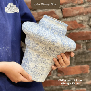 Bình Hoa Bát Tràng Men Vân Mây Nhiều Kiểu Dáng Decor/Cắm Hoa Nghệ Thuật