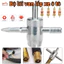 Bộ dụng cụ 4 trong 1 kèm 4 nắp van đa năng. sửa chữa van lốp xe hơi dùng cho xe máy và ô tô