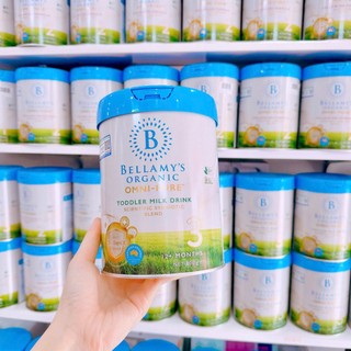[DATE SAU 12/2027] Bellamy's Organic Omni Pure Synbiotic 800g Số 1 2 3 Organic Úc CHÍNH HÃNG