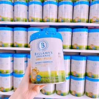 [DATE SAU 12/2027] Bellamy's Organic Omni Pure Synbiotic 800g Số 1 2 3 Organic Úc CHÍNH HÃNG