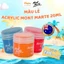Hũ màu Acrylic Mont Marte vẽ đa chất liệu dung tích 20ml