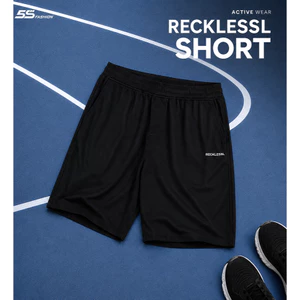Quần Short Nam RECKLESSL 5S FASHION Cạp Chun Phom Slimfit Khỏe Khoắn MBQST26008