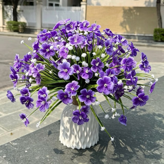 🌸 Combo 5 Cành Hoa Thủy Tiên Giả Cao Cấp – Tặng Kèm Bình Cắm Sang Trọng 🌸 hoa_lan_phúc_thịnh