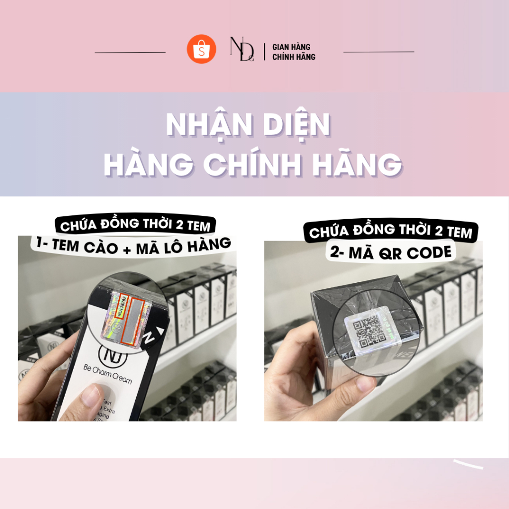 Kem làm mờ thâm mông body đa năng 6in1, săn chắc, giảm thâm sần BE CHARM CREAM 100ml ND