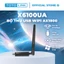 Bộ thu USB Wi-Fi 6 TOTOLINK X6100UA - WiFi chuẩn AX1800Mbps USB 3.0 dễ sử dụng cho PC & Laptop
