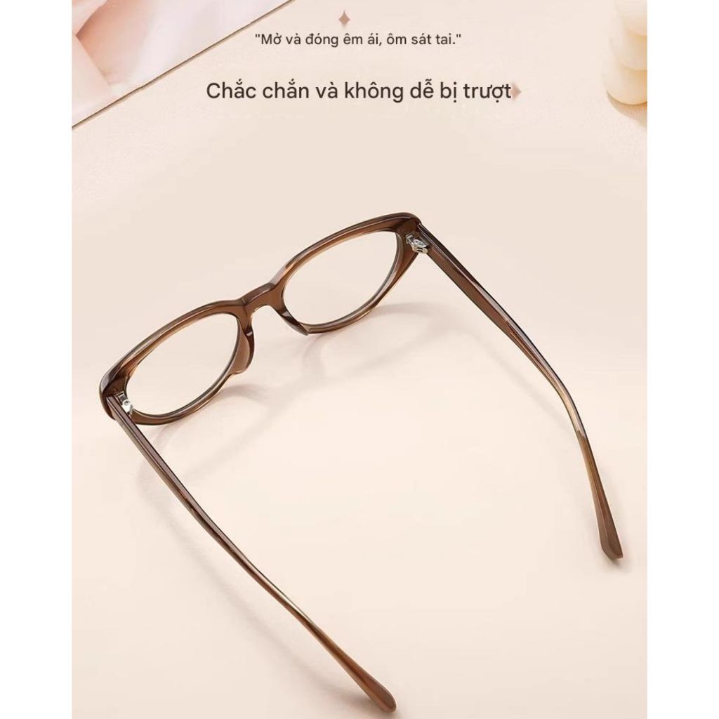 Kính mắt thời trang INNI chống ánh sáng xanh, kính cận mắt mèo hợp mọi dáng mặt đi học đi chơi 11255