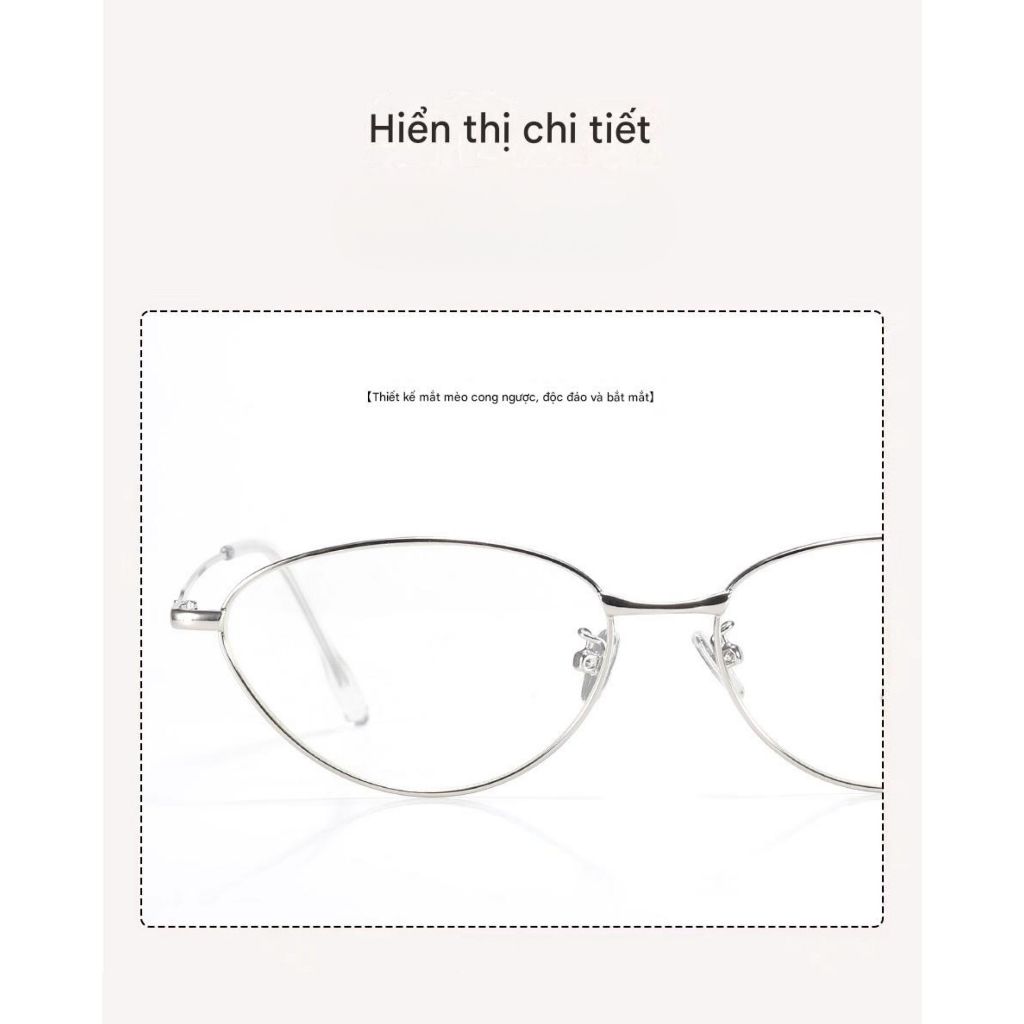 Kính Mắt Thời Trang MOCO 31301 Dáng Mắt Mèo Sang Trọng, Phong Cách Thanh Lịch Cho Nữ