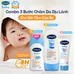 Combo dự sinh 3 bước chăm sóc da bé toàn diện Dầu Massage 200ML + Sữa tắm gội 230ML + Kem dưỡng ẩm 100G Cetaphil Baby — ảnh 3