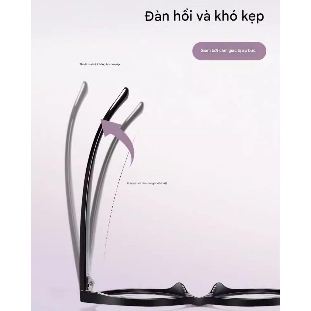 Kính Cận Thời Trang MOCO 7065 Form Mắt Mèo, Chống Ánh Sáng Xanh, Phong Cách Hàn Quốc