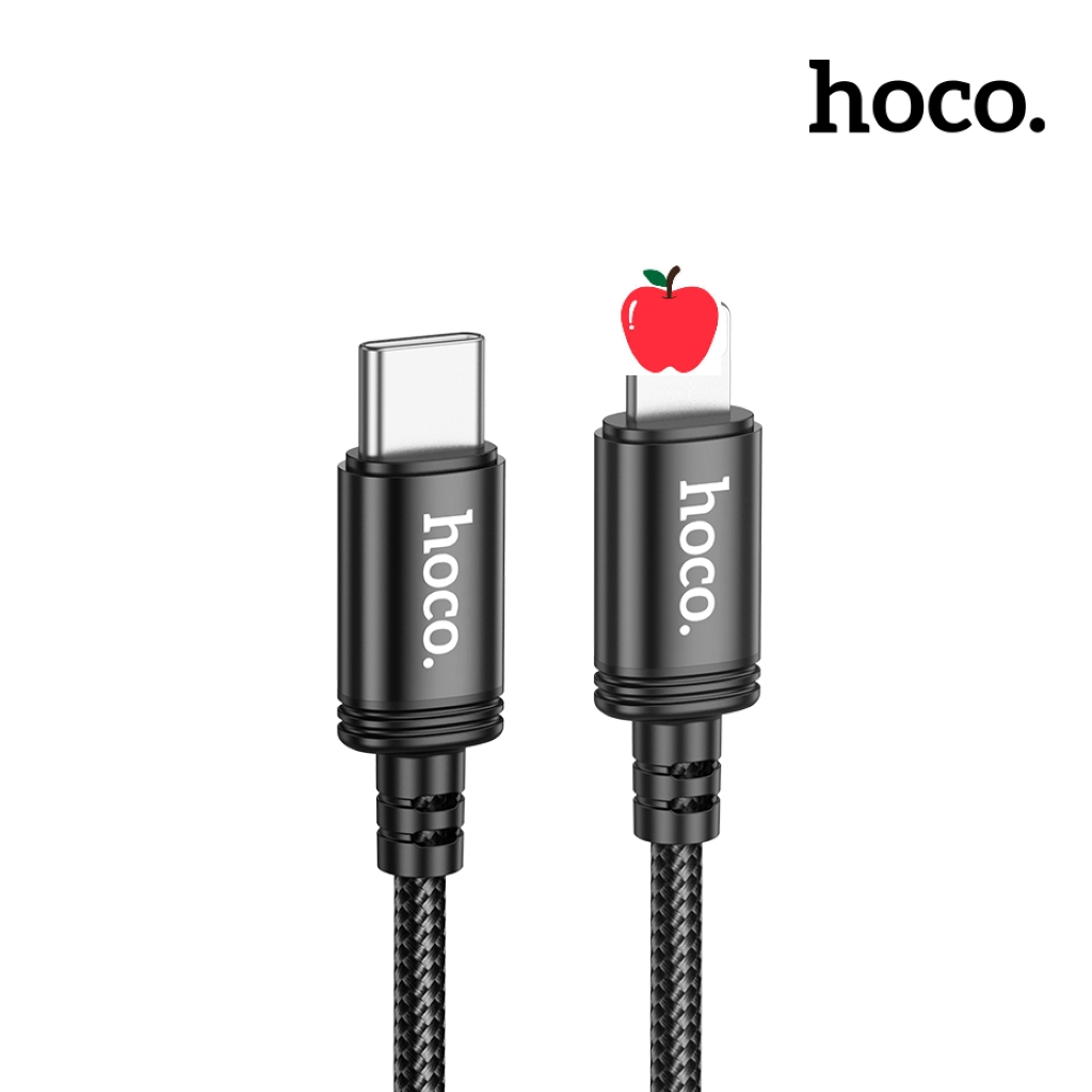 Cáp Sạc Nhanh Type C - Ligh 2m cho dòng 7/ 8/ 11/ X/ Xs/ 14 HOCO – Dây Sạc Nhanh