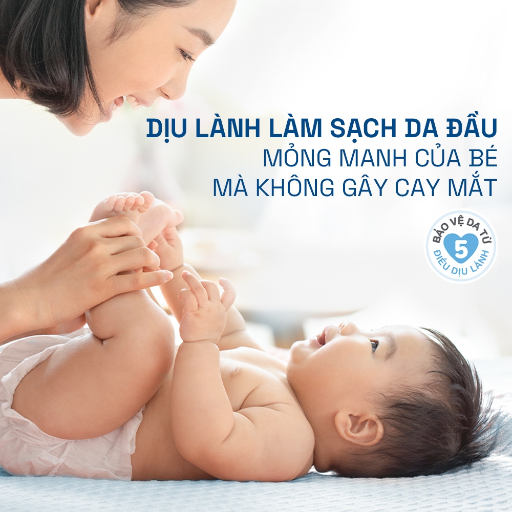 Combo Dầu gội dịu lành SHAMPOO 200ML + Sữa tắm dưỡng ẩm dịu lành MOIST BATH & WASH 230ML