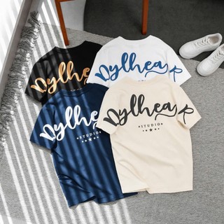Áo Thun DYLHEAR In 2 Mặt Signature Tee 100% Cotton 250gsm Co Giãn Thoáng Mát A01