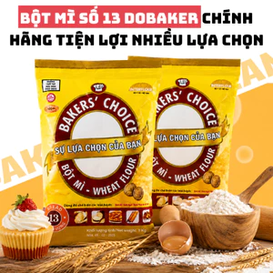 Bột Mì Số 13 Nguyên Túi - Bột Dai, Ít Bở, Nở Khỏe, Giữ Form Tốt - Chuẩn Chọn DoBaker