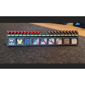 THANH HÀNH TRANG MINECRAFT- Minecraft Inventory Bar- QUÀ TẶNG MINECRAFT#minecraft #decorgaming #minecraftdecor #pixelart