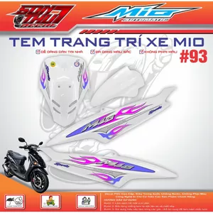 TEM XE MIO SPORT #93 (CHẤT LIỆU CAO CẤP - SIÊU NÉT - SIÊU ĐẸP - SIÊU CUTE)