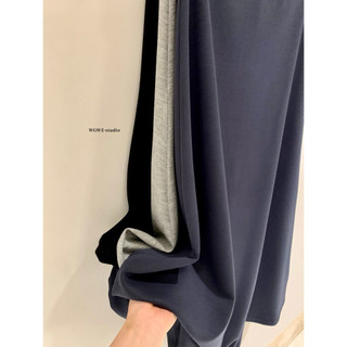 𝐏𝐡𝐢𝐞𝐧 𝐖𝐆𝐖𝐄 | (Sẵn) w9725 Chân Váy Thun Dài Midi Cạp Chun Hàn Quốc