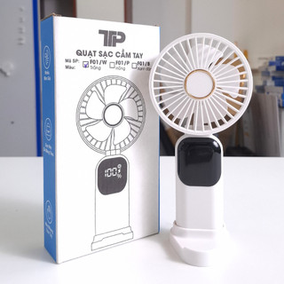 Quạt Sạc Cầm Tay TTP F01, Kèm Dây Đeo và Dây Sạc, Cổ Gấp Tiện Lợi - thietbidienelec68