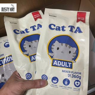 [COMBO 5 TÚI HẠT 360G] THỨC ĂN HẠT CHO MÈO TRƯỞNG THÀNH CAT TA