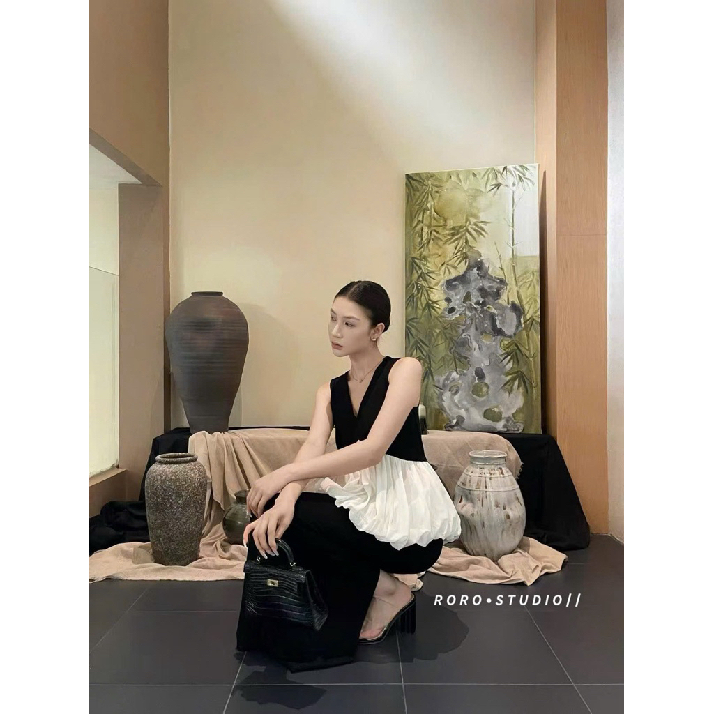 Set váy bí sang chảnh