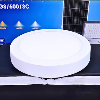 Đèn Ốp Trần Tròn Nổi, Đèn Ốp Trần Vuông Nổi - Đổi 3 Màu TPE - PTW, PVW - thietbidienelec68