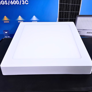 Đèn Ốp Trần Tròn Nổi, Đèn Ốp Trần Vuông Nổi - Đổi 3 Màu TPE - PTW, PVW - thietbidienelec68