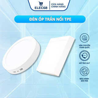 Đèn Ốp Trần Tròn Nổi, Đèn Ốp Trần Vuông Nổi - Đổi 3 Màu TPE - PTW, PVW - thietbidienelec68