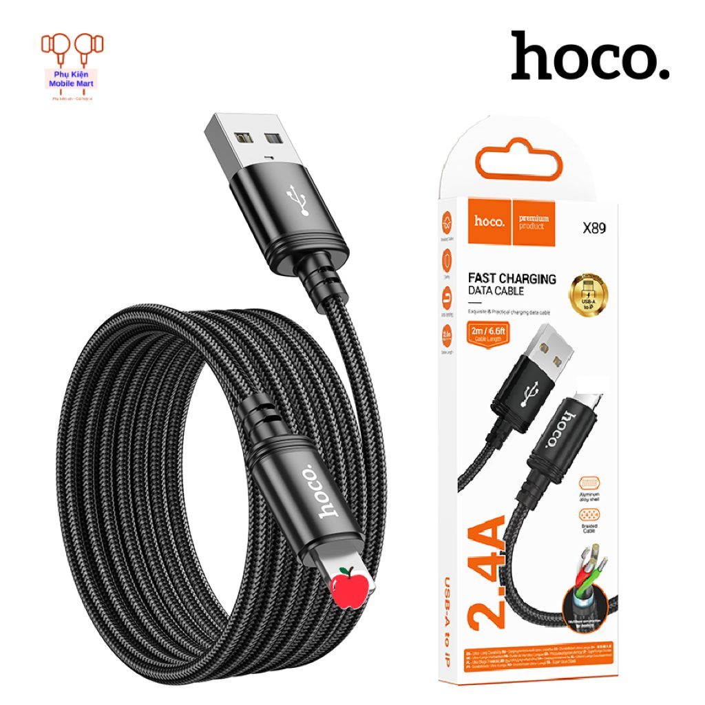 Củ Sạc Nhanh 18W HOCO Kèm Cáp Sạc 2M Type C / Micro / Cáp 3 Đầu Hoặc Củ Riêng – Sạc USB QC3.0