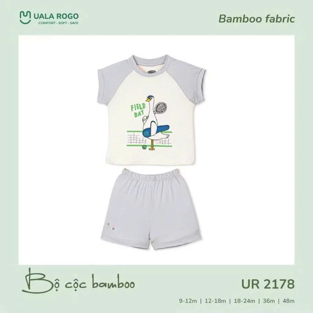 (8,5-18kg, 9-48M) Bộ Cộc Tay Uala Cho Bé UR2174 UR2212 UR2178 UR2390 UR2209 UR2381 UR2387 UR2160 UR2161