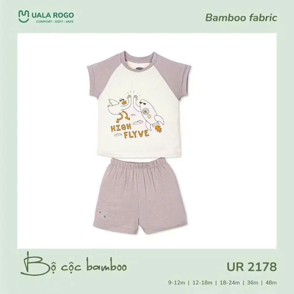 (8-20kg, 9-48M) Bộ Cộc Uala Rogo Cho Bé UR2212 UR2172 UR2390 UR2174 UR3851 UR496 UR2209 UR2178